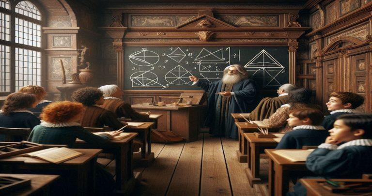 Las matemáticas como NAPIER empezaron el mundo actual de esta ciencia