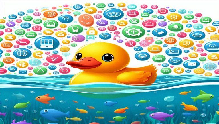 Verdaderamente te interesa la búsqueda guiada por IA DUCKDUCKGO nos da a escoger entre las dos opciones.