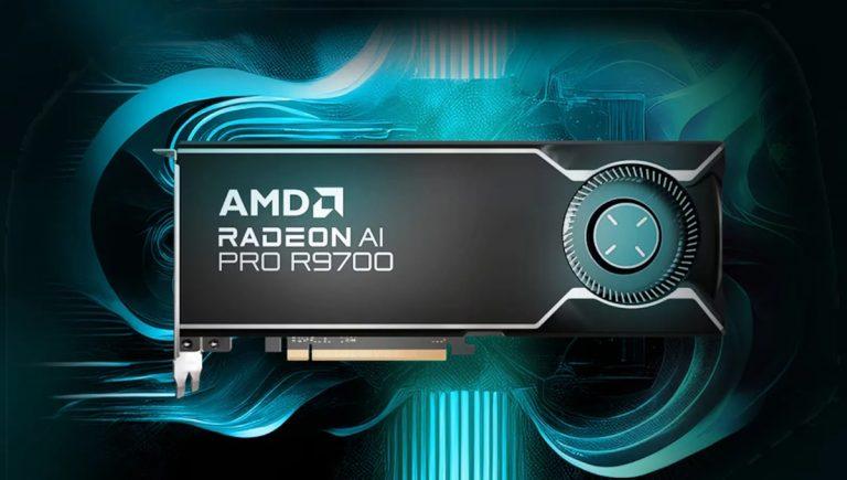AMD por fin vende su GPU Radeon AI PRO R9700 como componente suelto