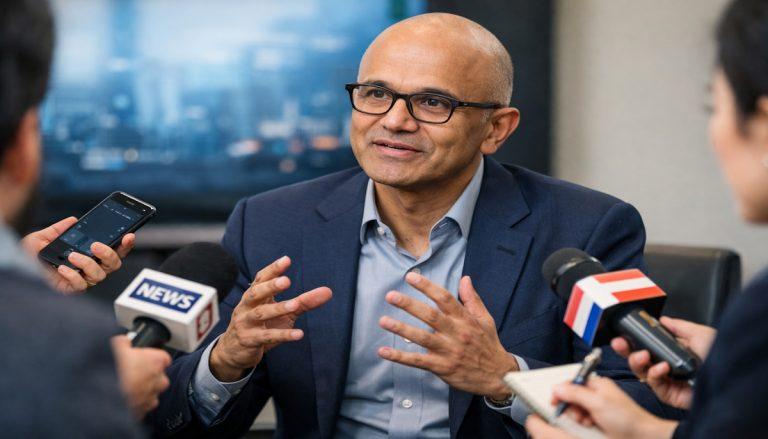 SATYA NADELLA, CEO de MICROSOFT, cree que la forma de entrenar modelos de IA no será exclusiva de unos pocos actores