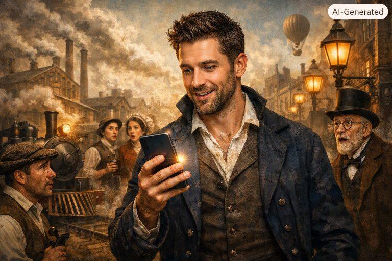 Si volviéramos al pasado, la tecnología que tenemos hoy sería considerada brujería.