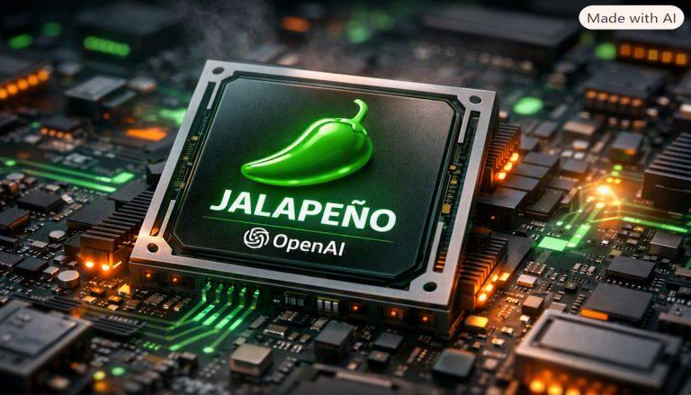 La Inteligencia Artificial cada vez tiene más actores en su ecosistema, y uno de los más recientes es Jalapeño, el chip de OpenAI diseñado específicamente para tareas de inferencia.