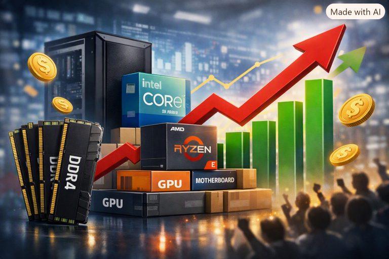 La subida de las memorias RAM hace que Intel siga trabajando en Raptor Lake