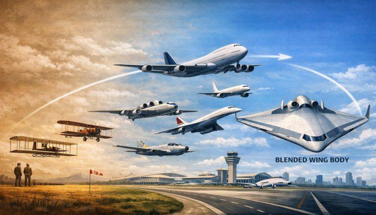 Posiblemente estemos ante un cambio en la aeronáutica: la clave, el fuselaje Blended Wing Body