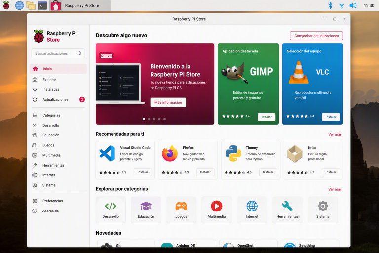 No todo son equipos gigantescos: Raspberry Pi y su nueva interfaz